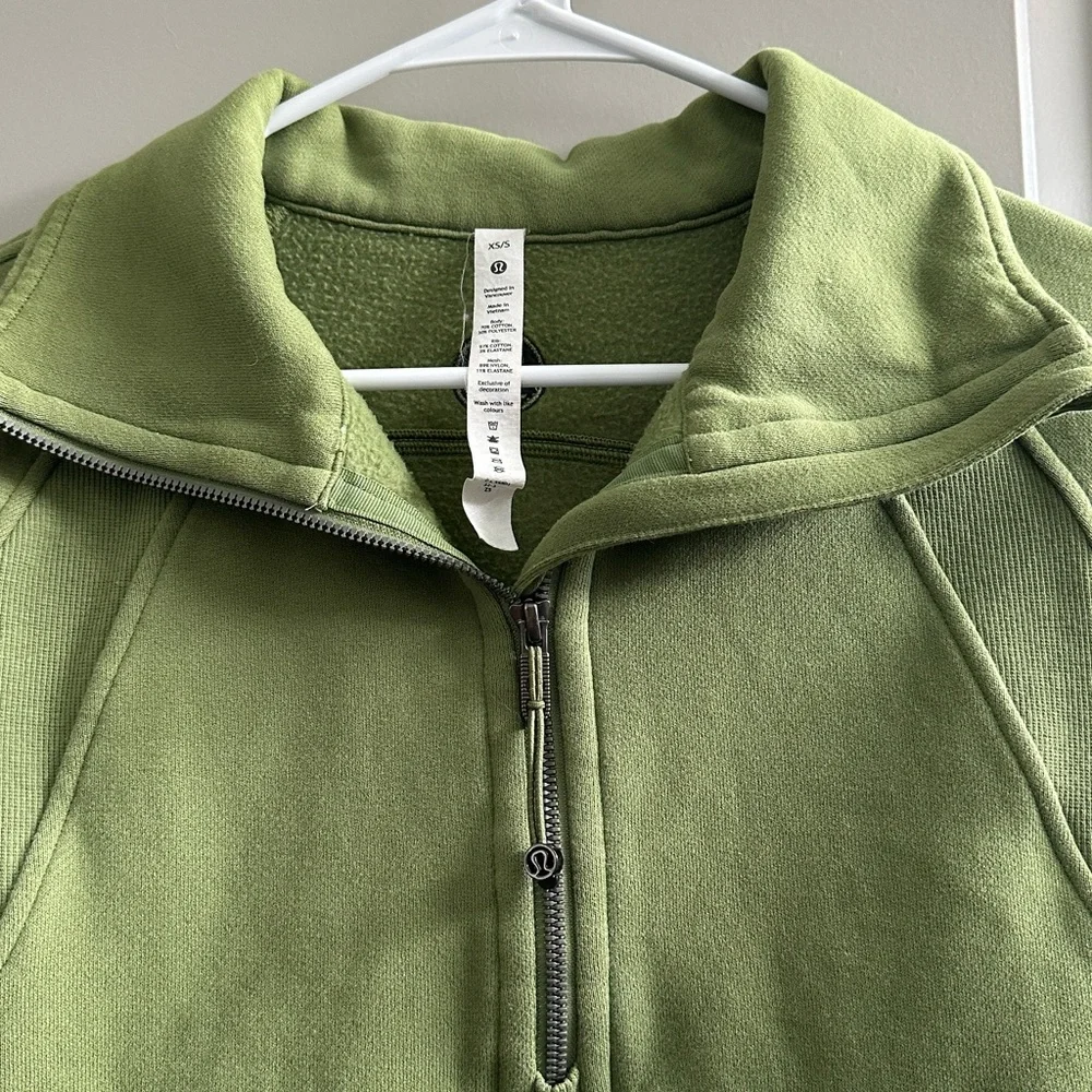 lululemon athletica Green Half-Zip Sweatshirt - Picture 6 of 9
